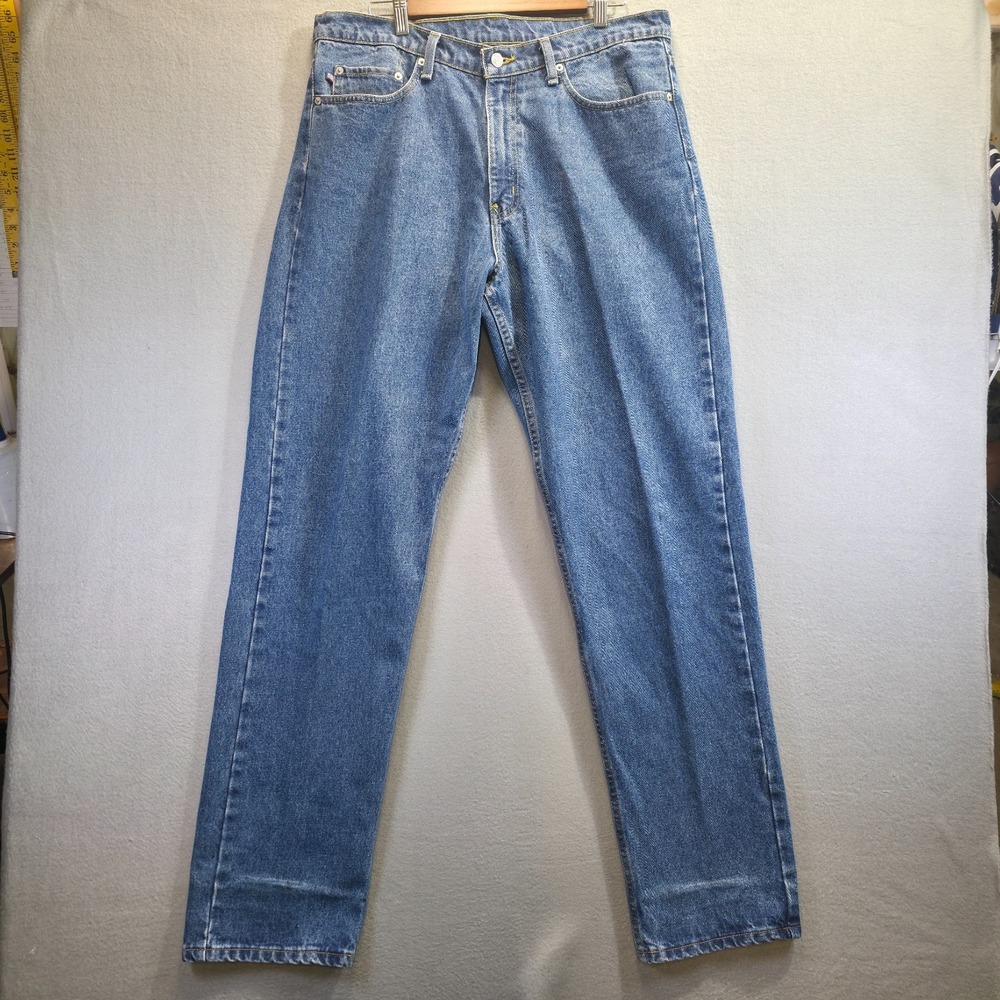 Ralph‎ Lauren Polo Jeans Company Men's Relaxed Denim Blue Jeans Size 36X34